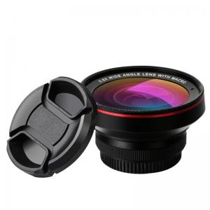 Mobile lens with macro cameral lens HD high definition clip base smart phonoe lens