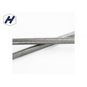 China White Zinc Plated M10 Threaded Rod A4 Stainless Steel Bar End To End Class 2A supplier