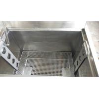 China Stainless Steel Kitchen Hood Filter Soak Tank With Lockable Castor Wheels on sale