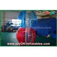 China Inflatable Yard Games Transparent TPU Inflatable Sports Games , Giant Human Body Bubble Ball on sale