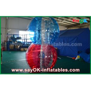 China Inflatable Yard Games Transparent TPU Inflatable Sports Games , Giant Human Body Bubble Ball supplier