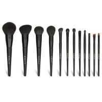 China Black Eco Synthetic Hair Cosmetic Makeup Brush Set Women Beauty Kits on sale