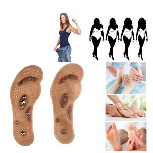 China Pain Relief Magnetic Acupressure Insoles , Magnetic Shoe Pads Eliminate Foot Odors supplier