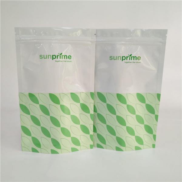 Resealable k Stand Up Pouches Aluminum Foil Packet Doypack Chia Seeds Packaging