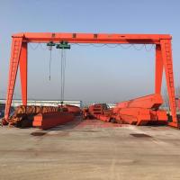 China Lightweight Single Girder Gantry Crane With Electric Hoist Simple Structure on sale