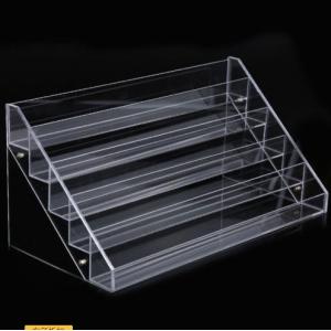 China Clear Acrylic 65 Bottles Makeup Nail Polish Organizer Display Stand Holder Tool supplier