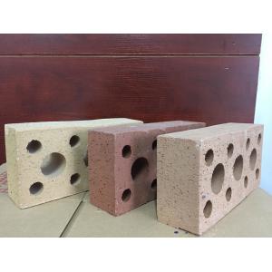 Easy Installation Hollow Clay Construction Brick Extruded Highly Fireproof