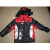 Apparel boy's padding jackets stock(coats,tops,children's clothing,children's garments,jackets stocks)