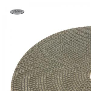 7" Metal Bond Electroplated Granite Grinding Diamond Polishing Pads For Concrete Countertops