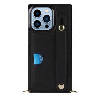 China Exquisite Iphone Wallet Case Leather OEM / ODM Black Phone Case on sale