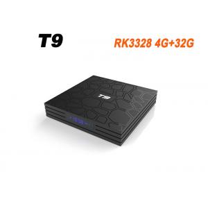 Smart TV BOX 4GB RAM 32GB Rk3328 T9 Android 8.1 TV Box H.265 4K WIFI BT 2.4G WIFI 100M LAN Octa core IPTV Media Player