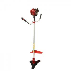 brush cutter spare parts with 43cc gasoline engine with nylon cutter and metal blade