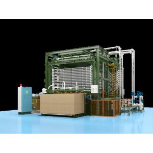 China Machine de pressage à chaud entièrement automatique pour le contreplaqué 15 couches supplier