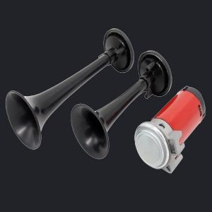 China Plastic Two Tone Electric Horn  (HS-2012B) supplier