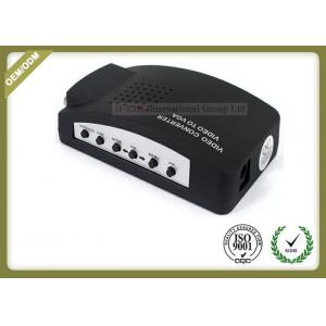 AV TO VGA Fiber Optic Media Converter Plug And Play Video To VGA Converter