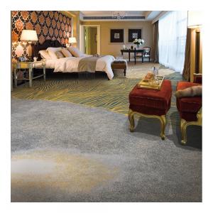 China Luxury Commercial Hospitality Carpet 100% Nylon Printing Dye Method For Room supplier