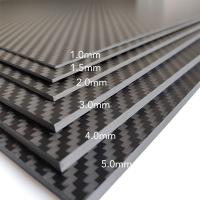 China 12K High Strength Carbon Fiber Board Sheet Plate 3mm Thickness on sale