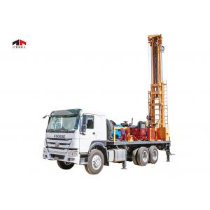 China 6 X 4 Truck Mounted Water Well Drilling Rig 600m Borehole Drilling Rig supplier