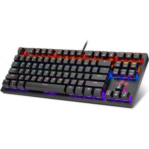 Rii RK100+ Office Keyboard Black Colour