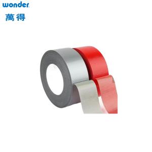 Red Heavy Duty Cloth Tape ,  Water Resistant Duct Tape 70 Mesh