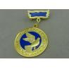 China 3D Brass Die Stamped Custom Awards Medals Hard Enamel 100mm * 70mm wholesale