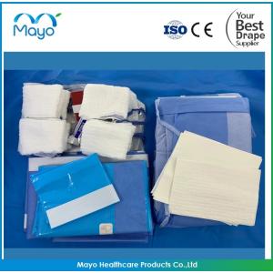 Single Use Surgical Drape Pack PE Viscose Fenestrated Sterile Drape