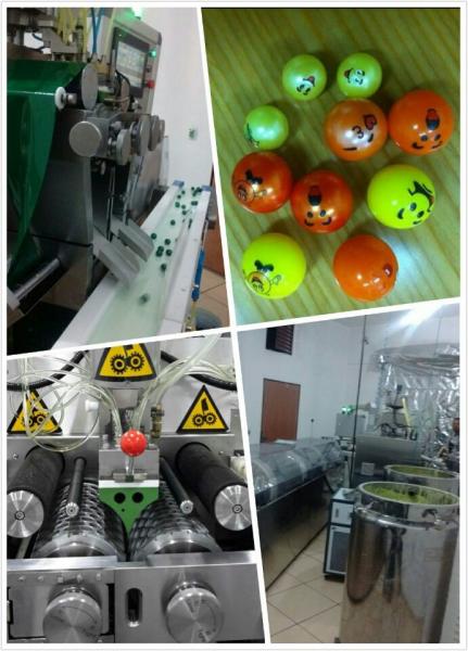 12 Inch And Small Capacity Servo Motor Paintball Encapsulation Machine With Formula Provide