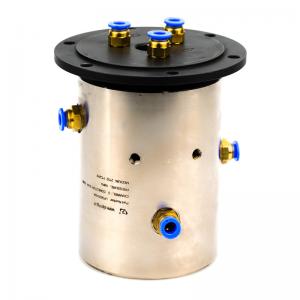 China Slip Ring of 3 Channels Rotary Union Joint Routing Oxygen & Acetylene supplier