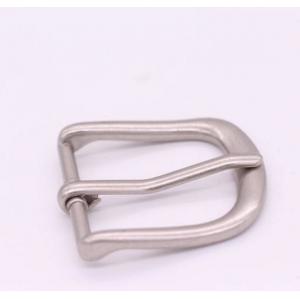 China Single Plain Prong Mens Metal Belt Buckles Zinc Alloy Material Die Casting Plating supplier