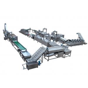 China Automatic Snack Food Processing Equipment French Fries / Potato Chips Production Line supplier