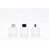 China Square Shaped Empty Perfume Bottles / Decorative Perfume Bottles 120ml Size wholesale