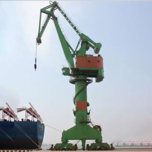 Shipyard Container Portal Gantry Cranes 10 Ton-50 Ton Pedestal Jib Floating