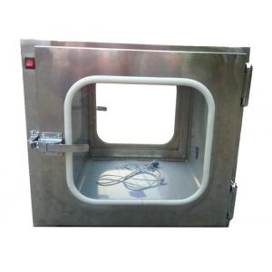 China Custom Stainless Steel 201 Static Cleanroom Pass Box For Biological Engineering supplier