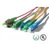 China Fiber Optic Patch Cord In SC / LC / FC / ST Connectors wholesale