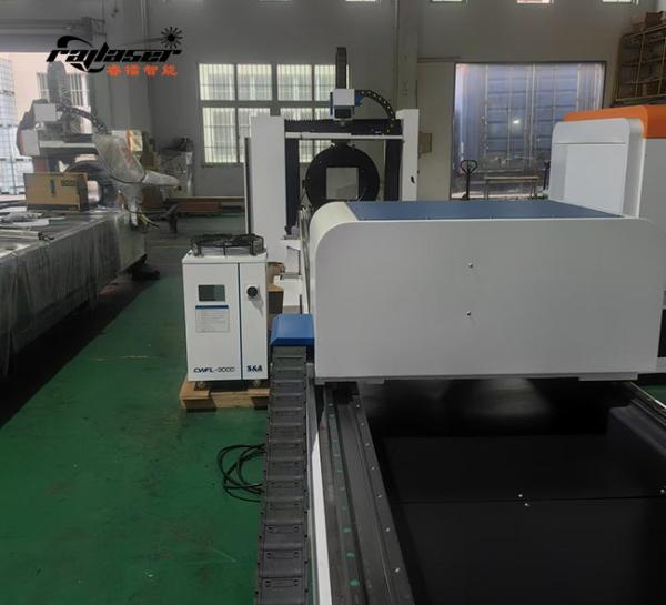 Precision Tube Laser Cutting Machine For Bikes Max. Accumulated Speed 100m/min Precision Hanli/S A Chiller