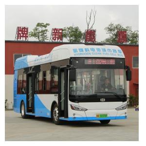 China ZEV 10.5m Hydogen Fuel Cell City Bus Driving Range 350km supplier