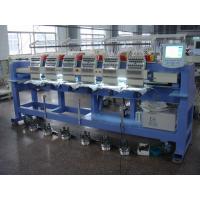 China Low Noise Six Heads Cap Embroidery Machine , Embroidery Hat Machine / Equipment Sunwing Ct1506 on sale