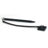 China Tablet Resistance Pen Accessory Stylus Tether Cord Plastic Black Spiral Coil Tether 13CM wholesale