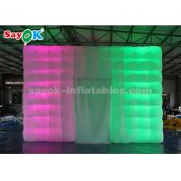 China Outwell Air Tent 5*5*3.5m Inflatable Air Tent Multi - Colored LED Lights For Wedding Party on sale