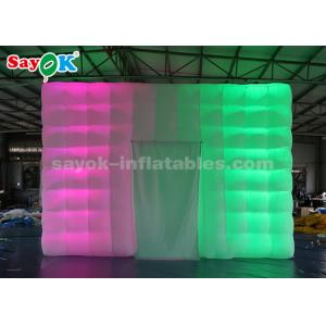 Outwell Air Tent 5*5*3.5m Inflatable Air Tent Multi - Colored LED Lights For Wedding Party