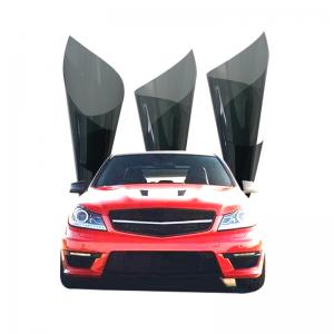 High Light Transmission Solar Shade Window Films , Low Reflection Car Window Tint Film