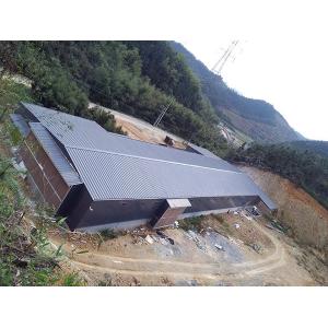 Customized Steel Structure Poultry House Painted ISO9001 Certificate