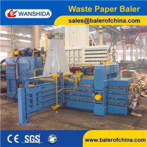 High quality of hydraulic horizontal full automatic baler for used cardboard