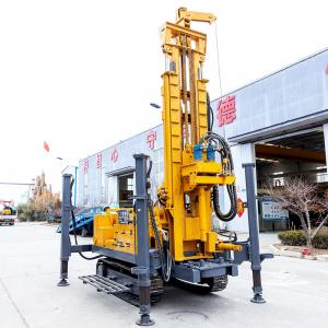 CE 76kw Crawler Water Well Drilling Rig Equipment Hydraulic Well Drilling Rig