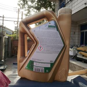 Customized Giant Lubricating oil kettle Advertising inflatable for promotion motor oil bottle model