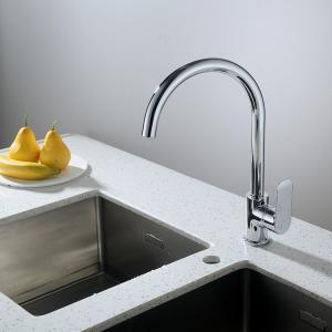Ceramic Cartridge Kitchen Sink Mixer Tap 360 Swivel Spout Kitchen Tap