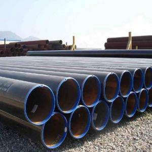 China Hot Rolled Carbon Black Erw Steel Pipe Astm A500 Gr A With Iso Certificate supplier
