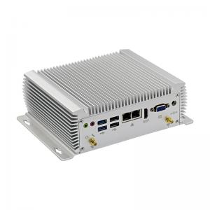 China 12V Industrial Box PC X86 Embedded Computer Mini PC 6 COM 8 USB With RS232 RS485 RS422 supplier