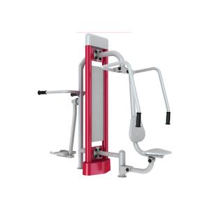 Galvanized Steel Outdoor Workout Equipment Garden Fitness Equipment