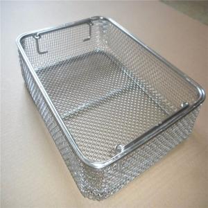 RK Bakeware China Foodservice Stainless Steel Air Fryer Basket Grill Basket Air Fryer Tray Wire Rack